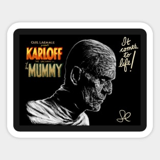 The Mummy Lives Sticker